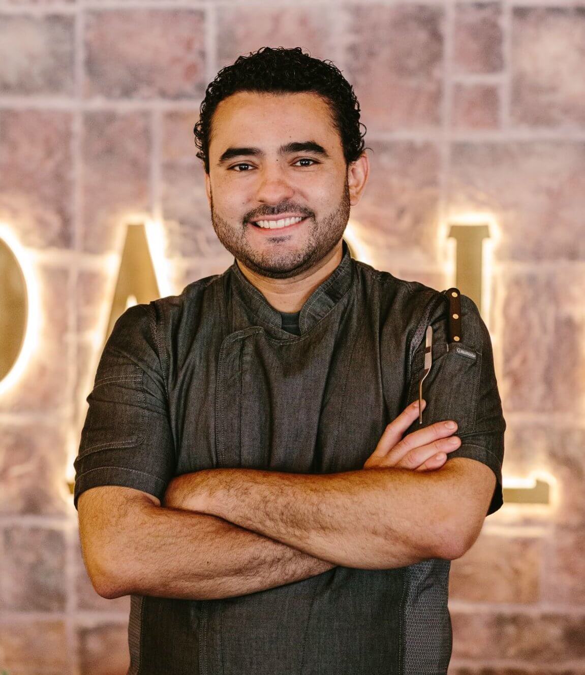 PABLO新主廚 Gerardo Barrientos。