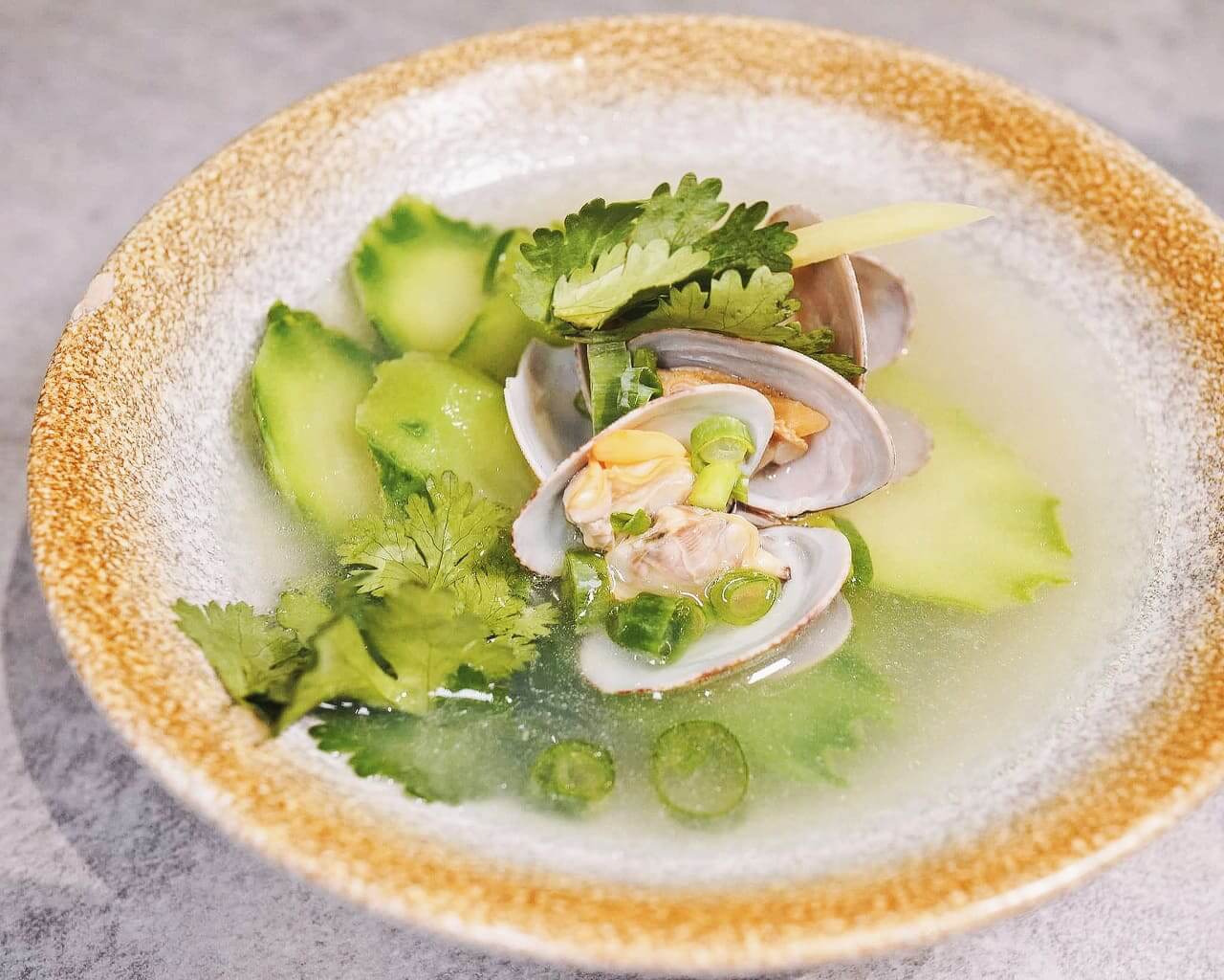 清甜蛤蜊湯，解暑一流。